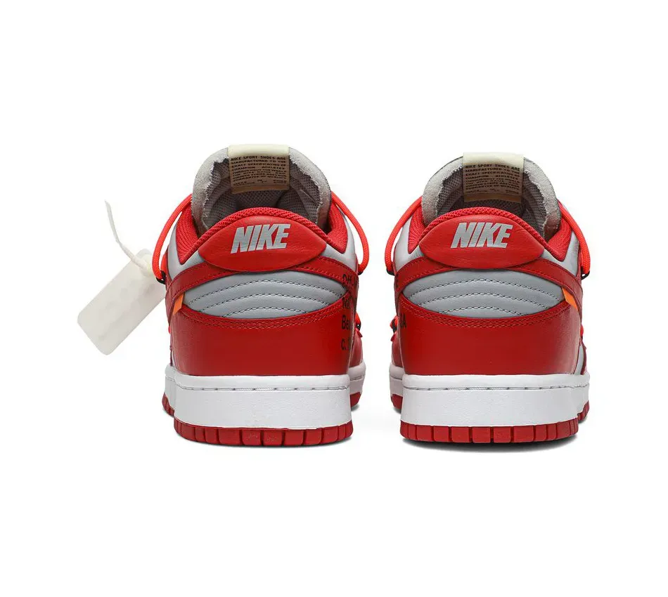 Dunk Low Off White Dunk Low 'University Red' (2019) фото