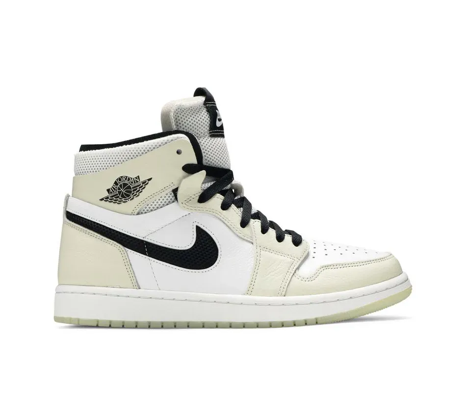 Air Jordan 1 High Zoom Comfort Light Bone фото