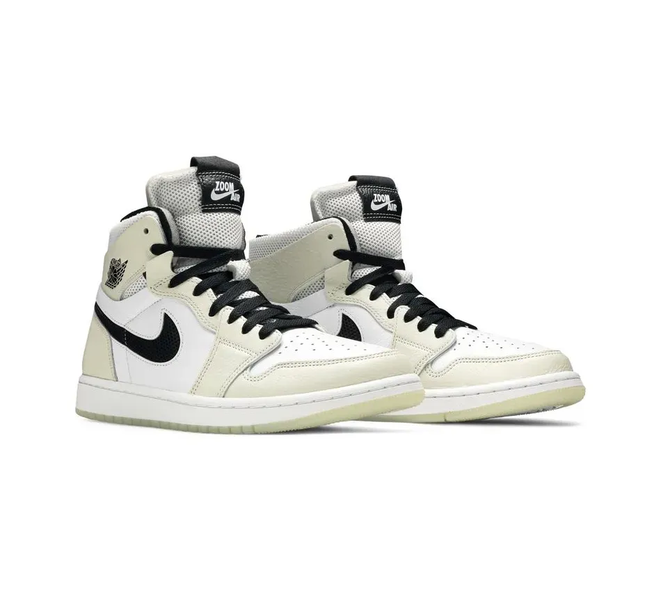 Air Jordan 1 High Zoom Comfort Light Bone фото