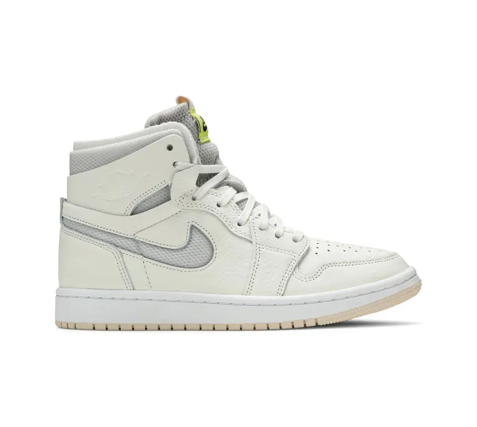Jordan Air Jordan 1 High Zoom Air CMFT High Top White Grey