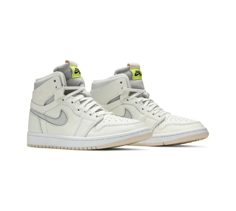 Air Jordan 1 High Zoom Pearl White фото