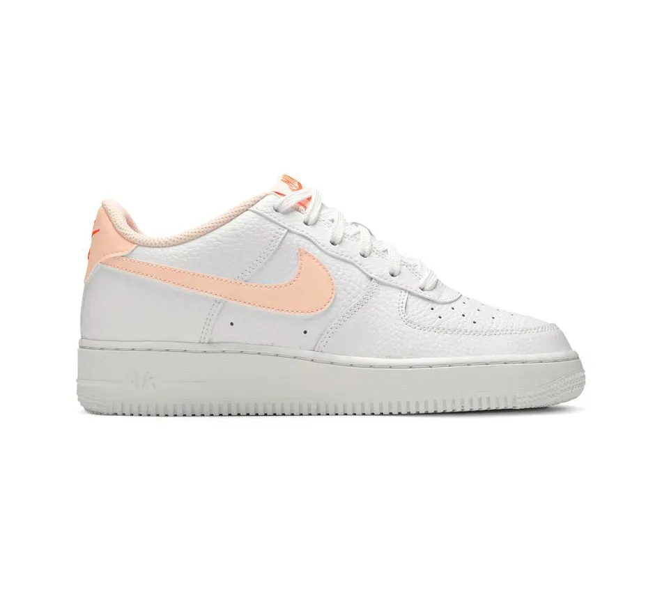 Air Force 1 Low GS White Hyper Crimson фото