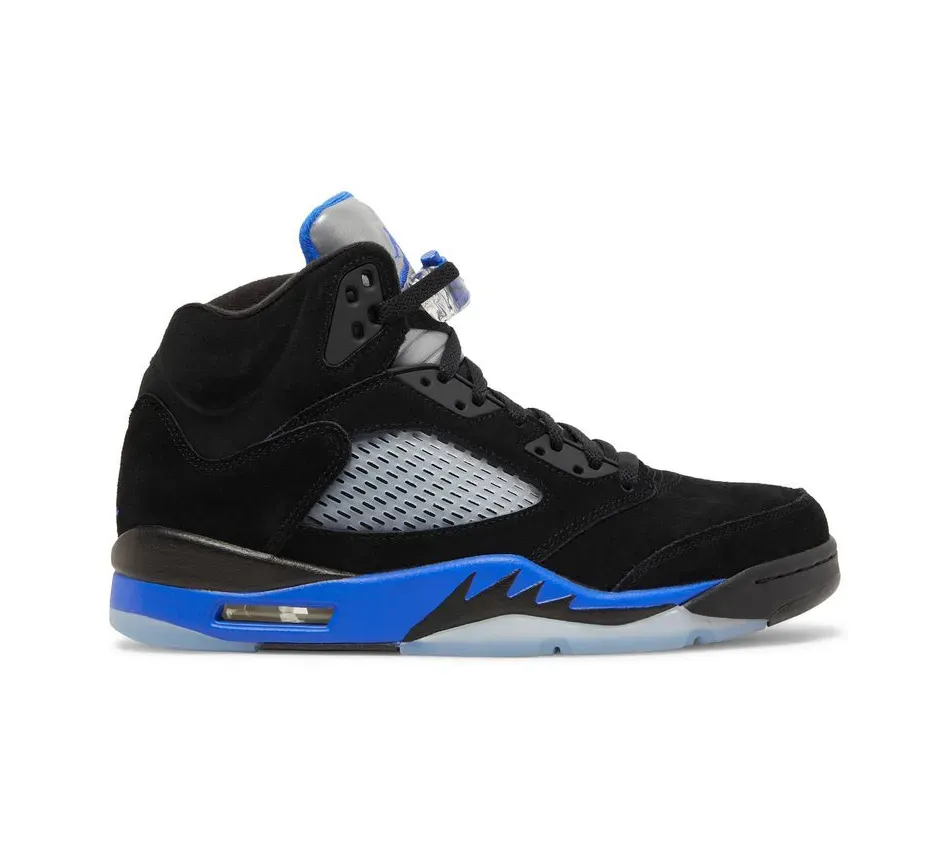 Высокие кроссовки Air Jordan 5 Racer Blue (Чёрный) Мужской