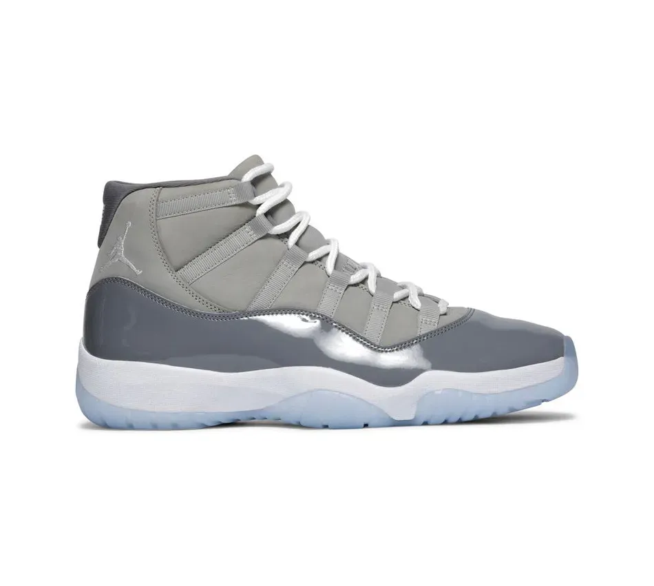 Высокие кроссовки Air Jordan Air Jordan 11 Cool Grey 2021 (Серый) Мужской