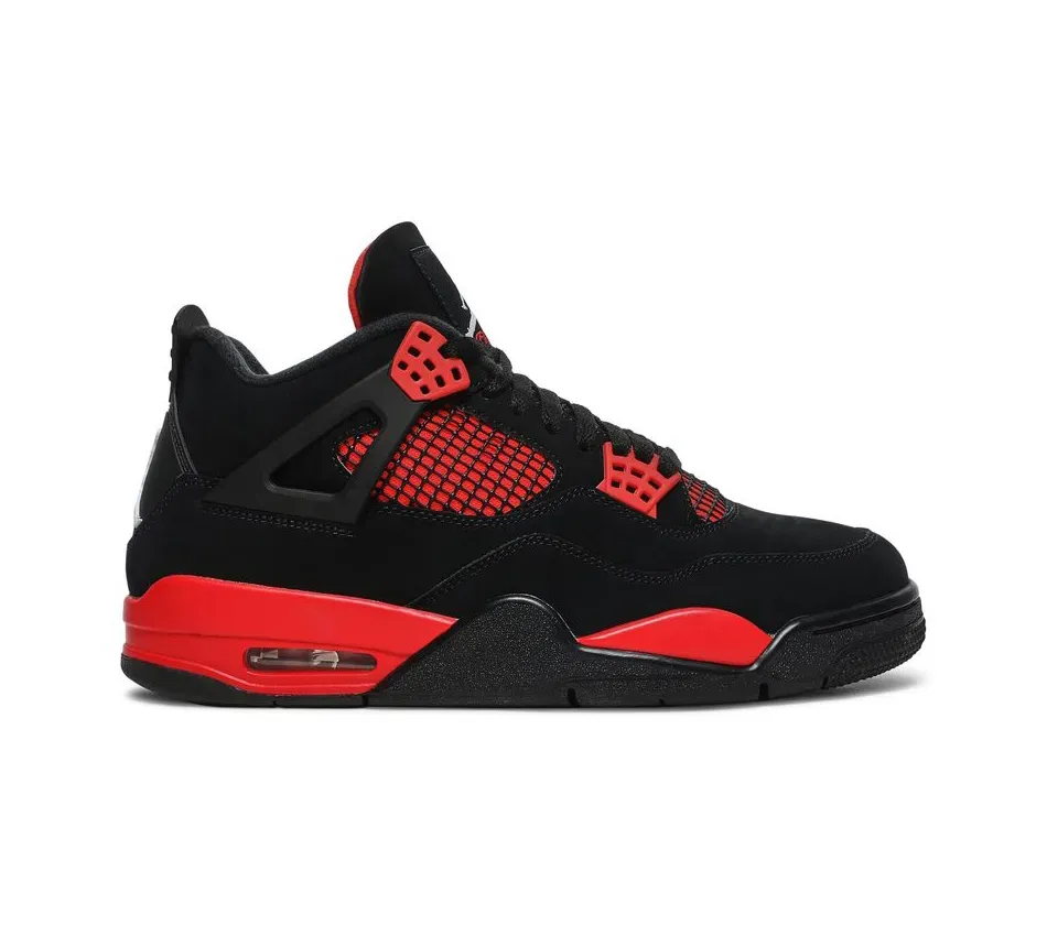 Air Jordan 4 Red Thunder фото