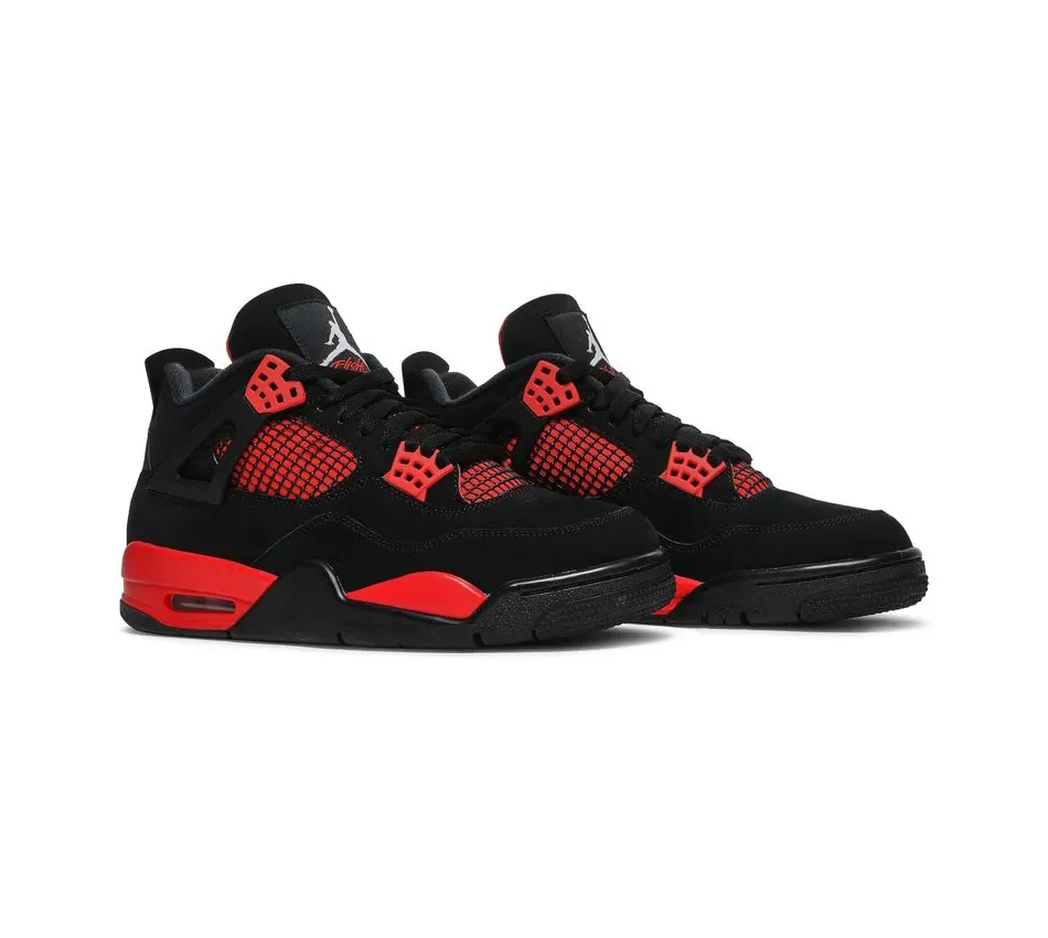 Air Jordan 4 Red Thunder фото