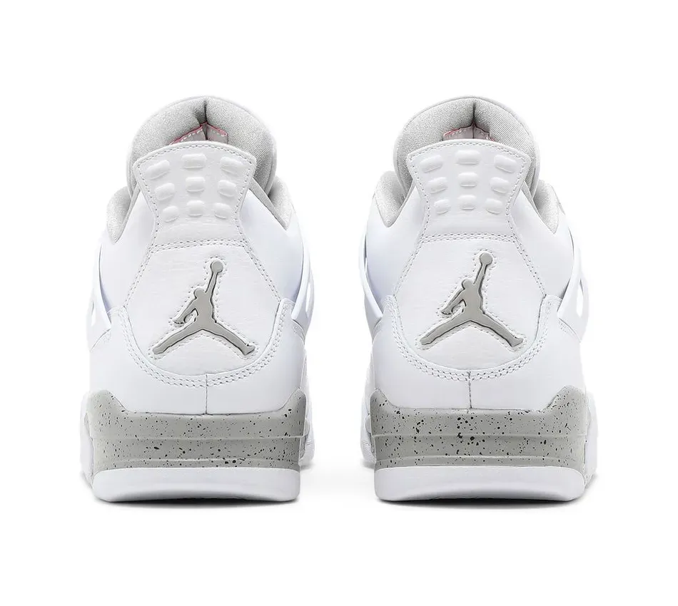 Air Jordan 4 White Oreo фото
