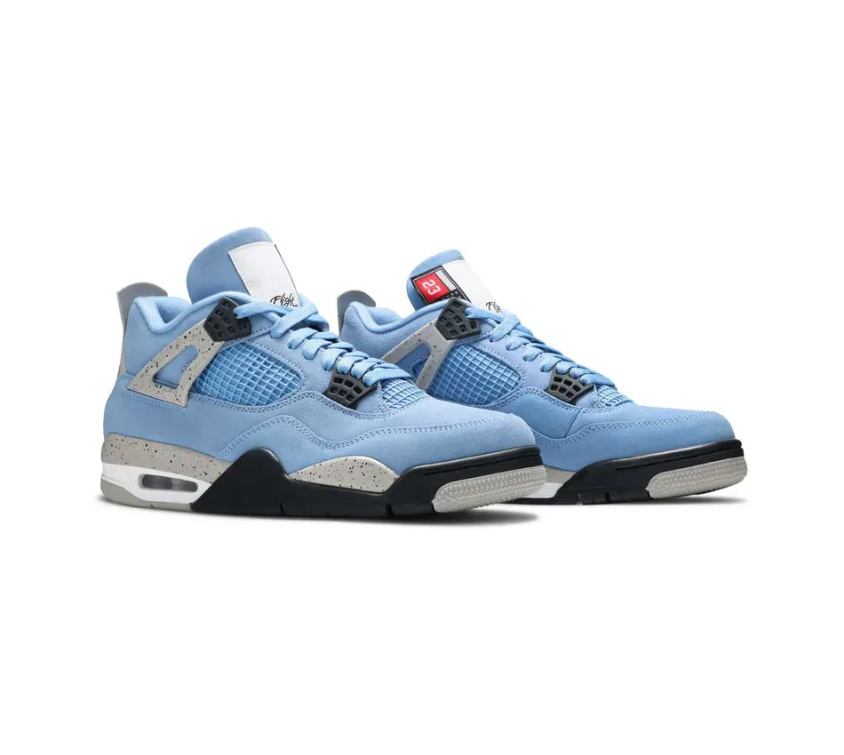 Air Jordan 4 University Blue фото