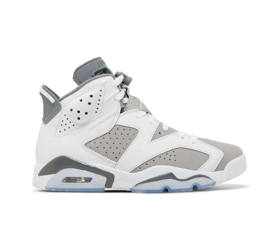 Высокие кроссовки Air Jordan 6 Retro Cool Grey (Серый) Мужской