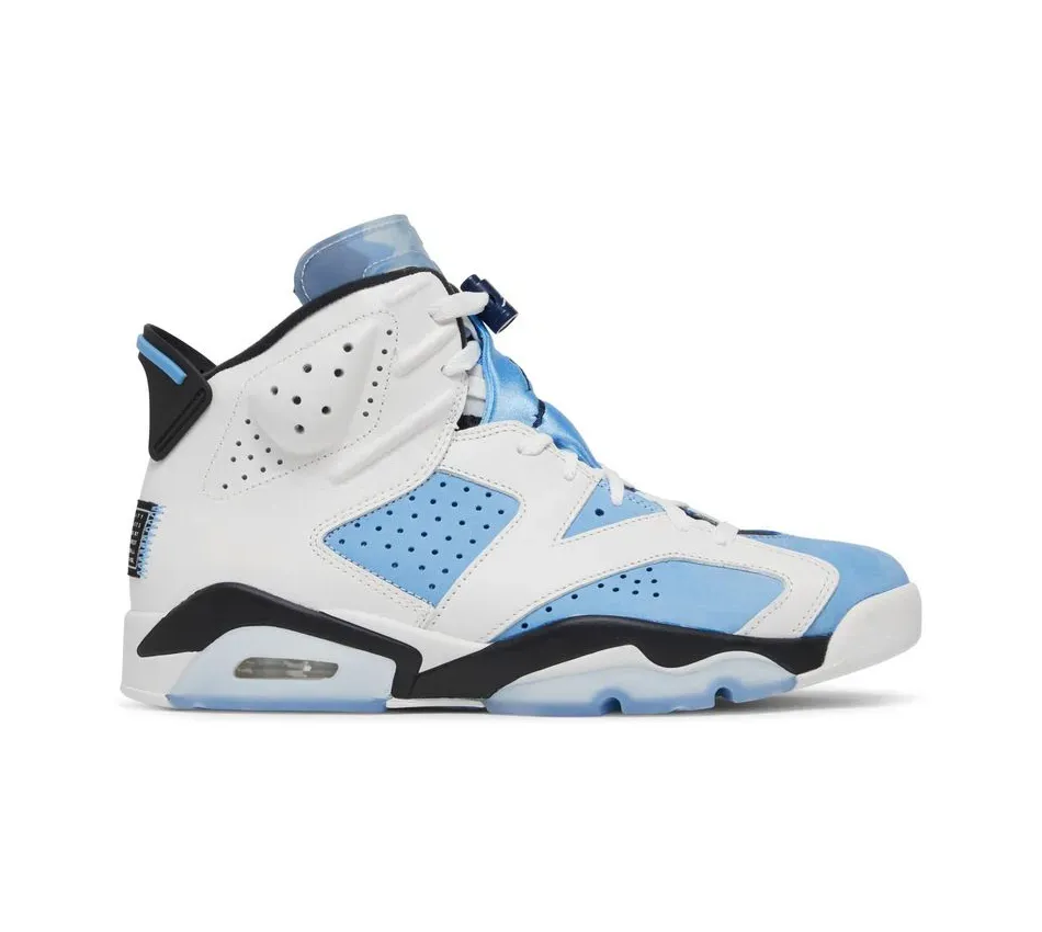 Высокие кроссовки Air Jordan Air Jordan 6 UNC Home (Голубой) Мужской