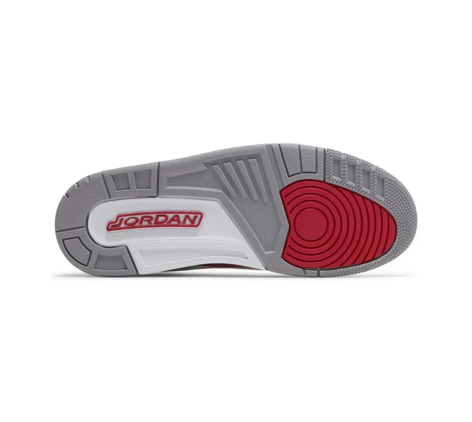 Air Jordan 3 Cardinal Red фото