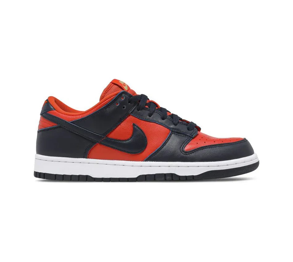 Nike Dunk Low Синий Оранжевый