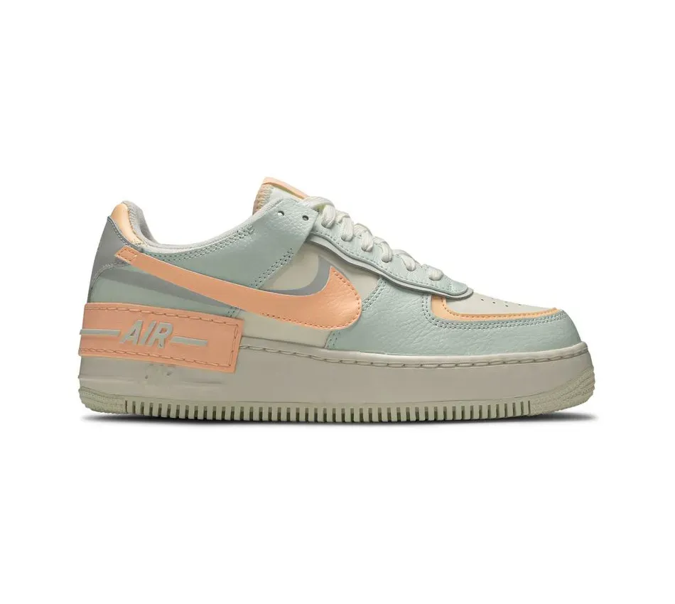 Air Force 1 Shadow Barely Green Crimson Tint фото