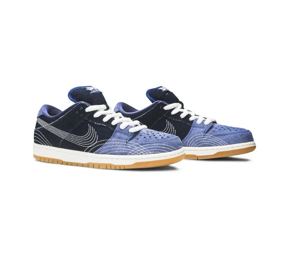 Dunk Low Pro PRM SB Sashiko Pack фото