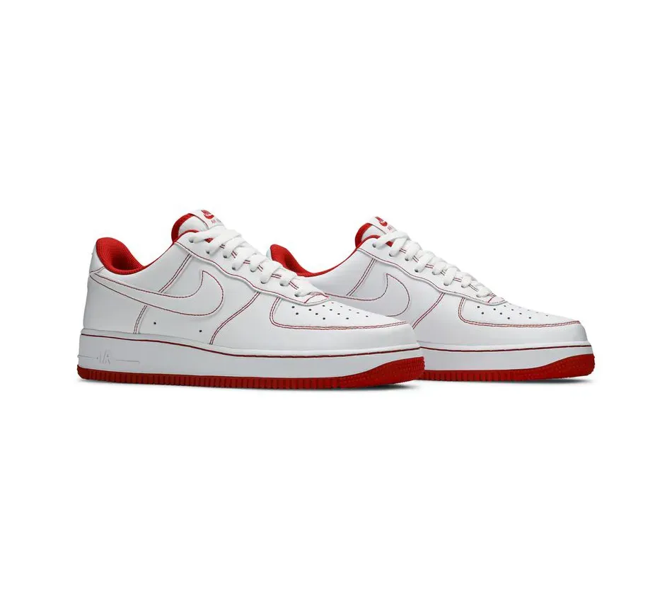 Contrast Stitch-White University Red (2007)