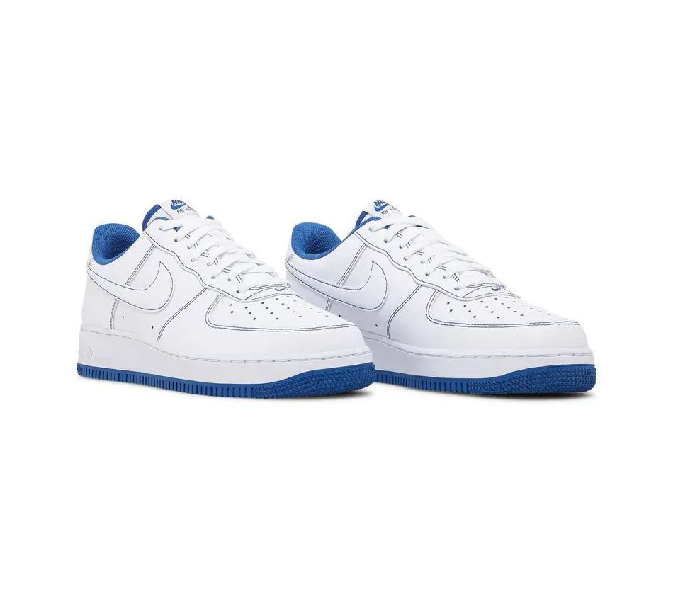 Air Force 1 Low Contrast Stitch-Game Royal (2007) фото
