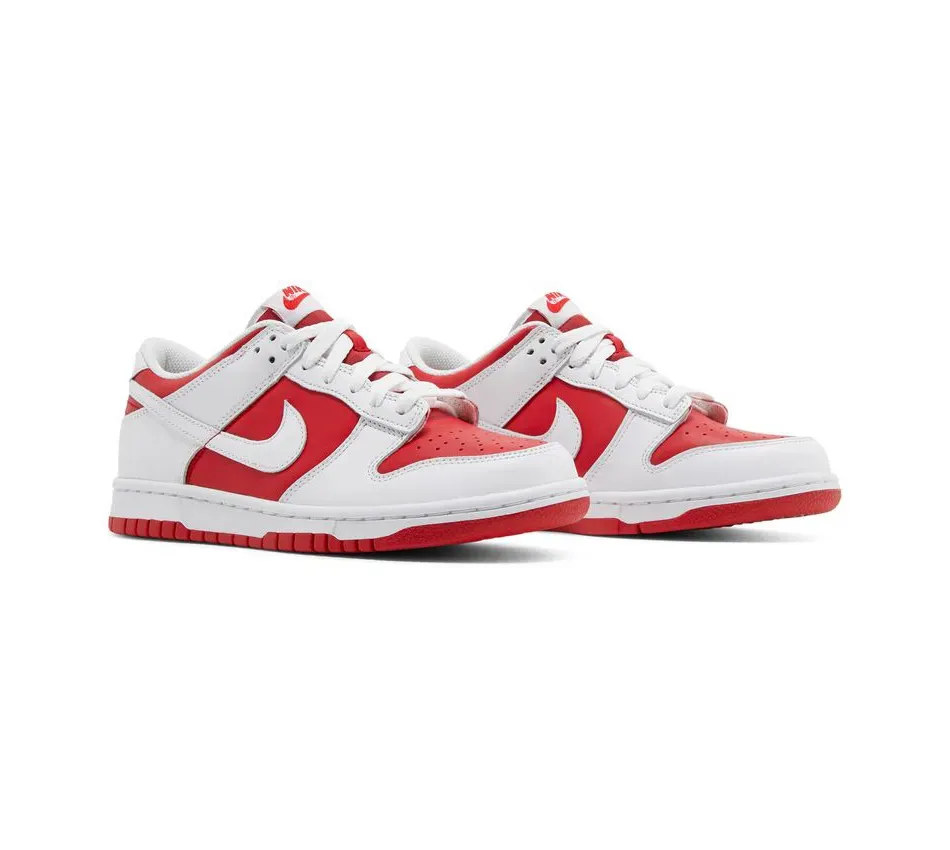 Dunk Low GS Championship Red фото