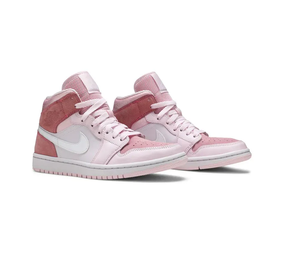 WMNS 1 Mid 'Digital Pink' (2020) фото