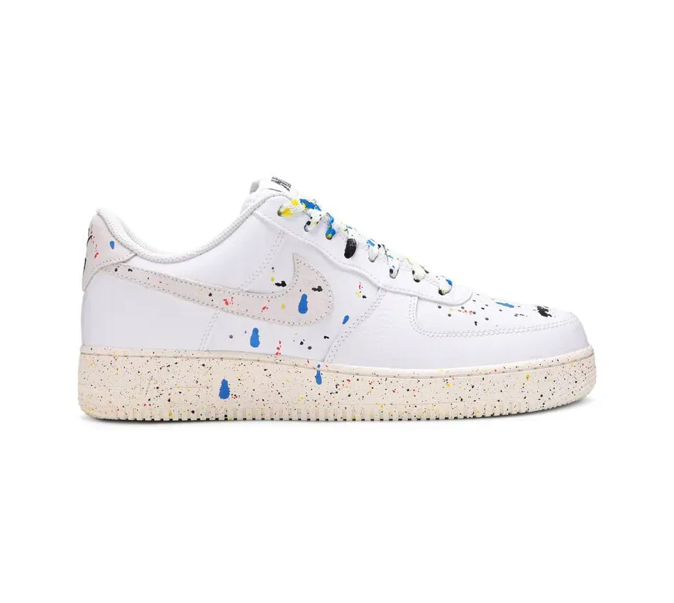 Air Force 1 Low 07 LV 8 Paint Splatter фото