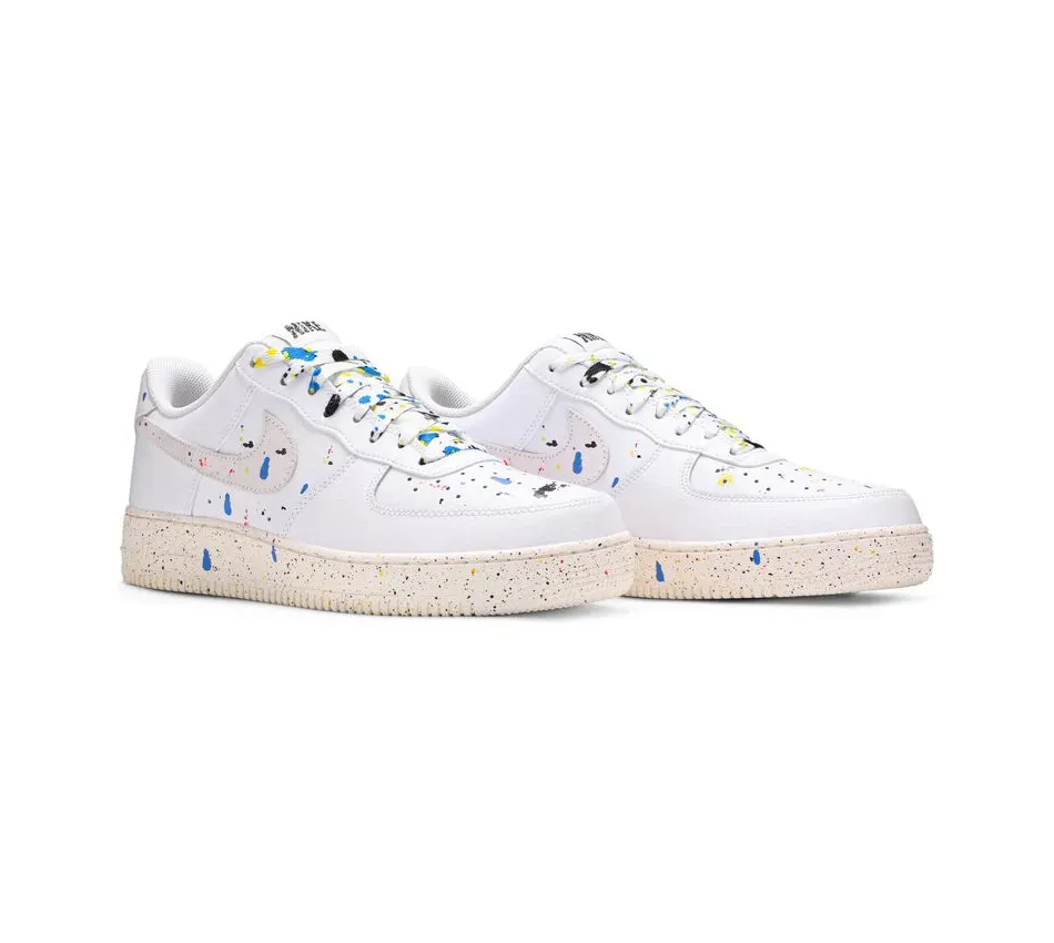 Air Force 1 Low 07 LV 8 Paint Splatter фото