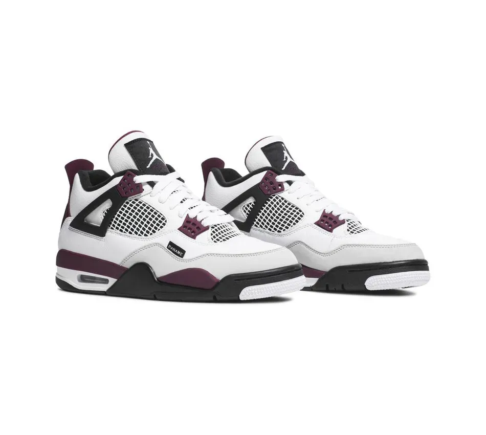 Air Jordan 4 Paris Saint Germain x Air Jordan Bordeaux фото