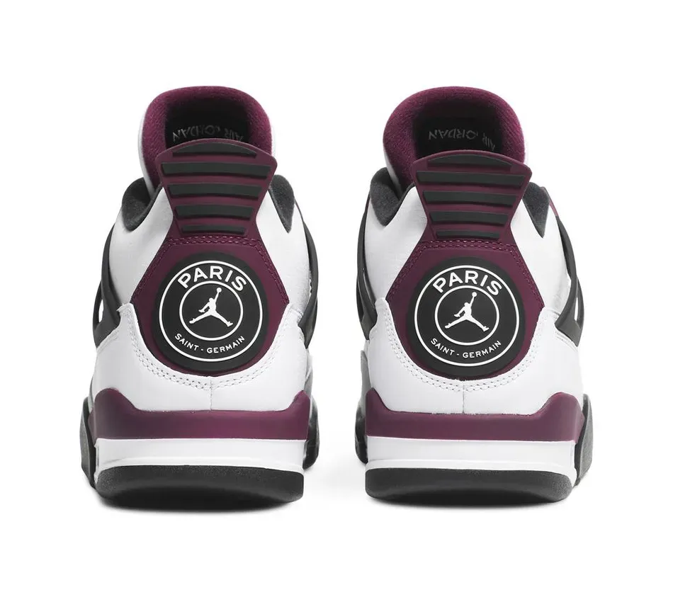 Air Jordan 4 Paris Saint Germain x Air Jordan Bordeaux фото
