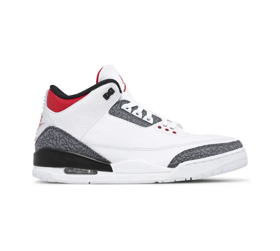 Кроссовки Air Jordan Air Jordan 3 Retro Denim SE Fire Red (Мужской)