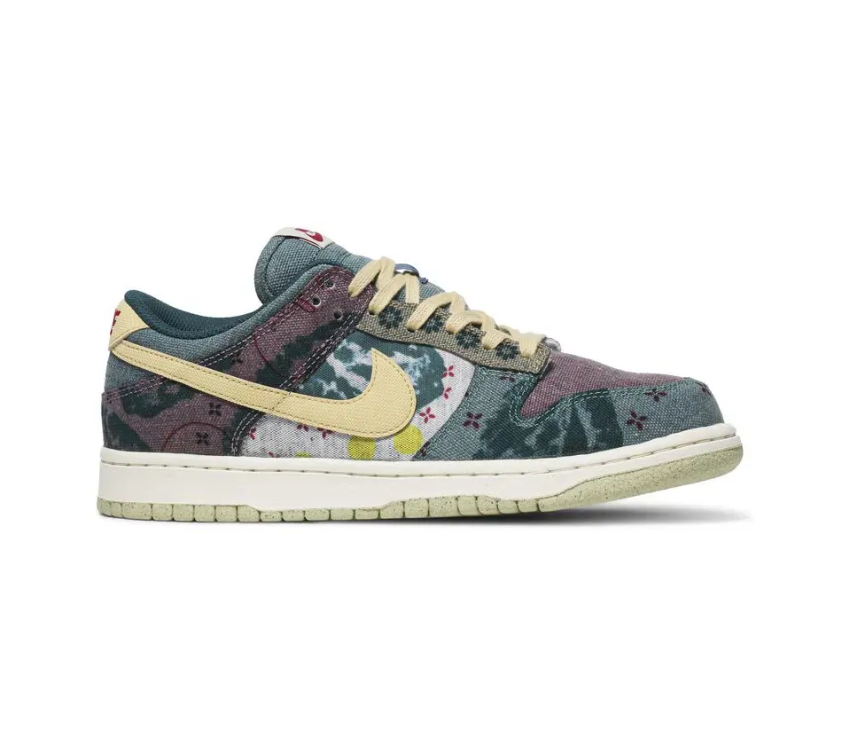 Nike Dunk SP Community Garden Low Top Синий Желтый