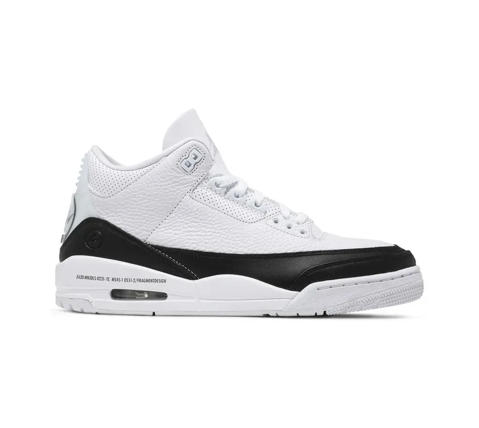 Высокие кроссовки Air Jordan 3 SP White (Белый) Мужской