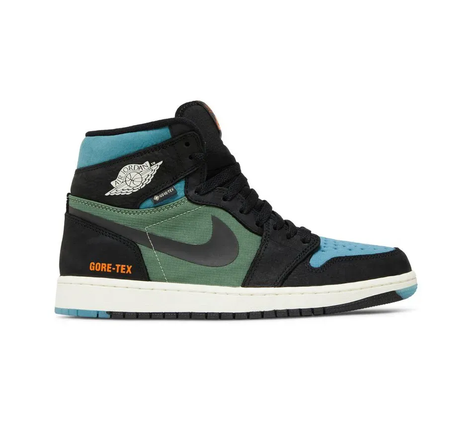 Air Jordan 1 High Element Gore-tex Sky J Black Olive фото