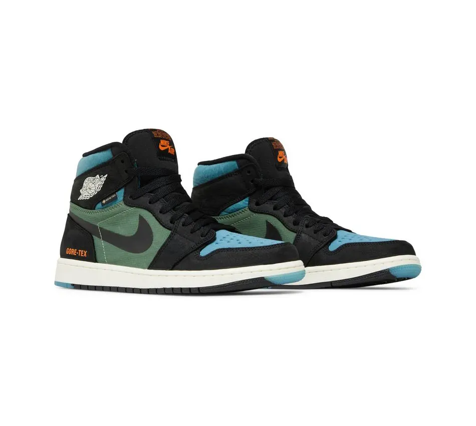 Air Jordan 1 High Element Gore-tex Sky J Black Olive фото