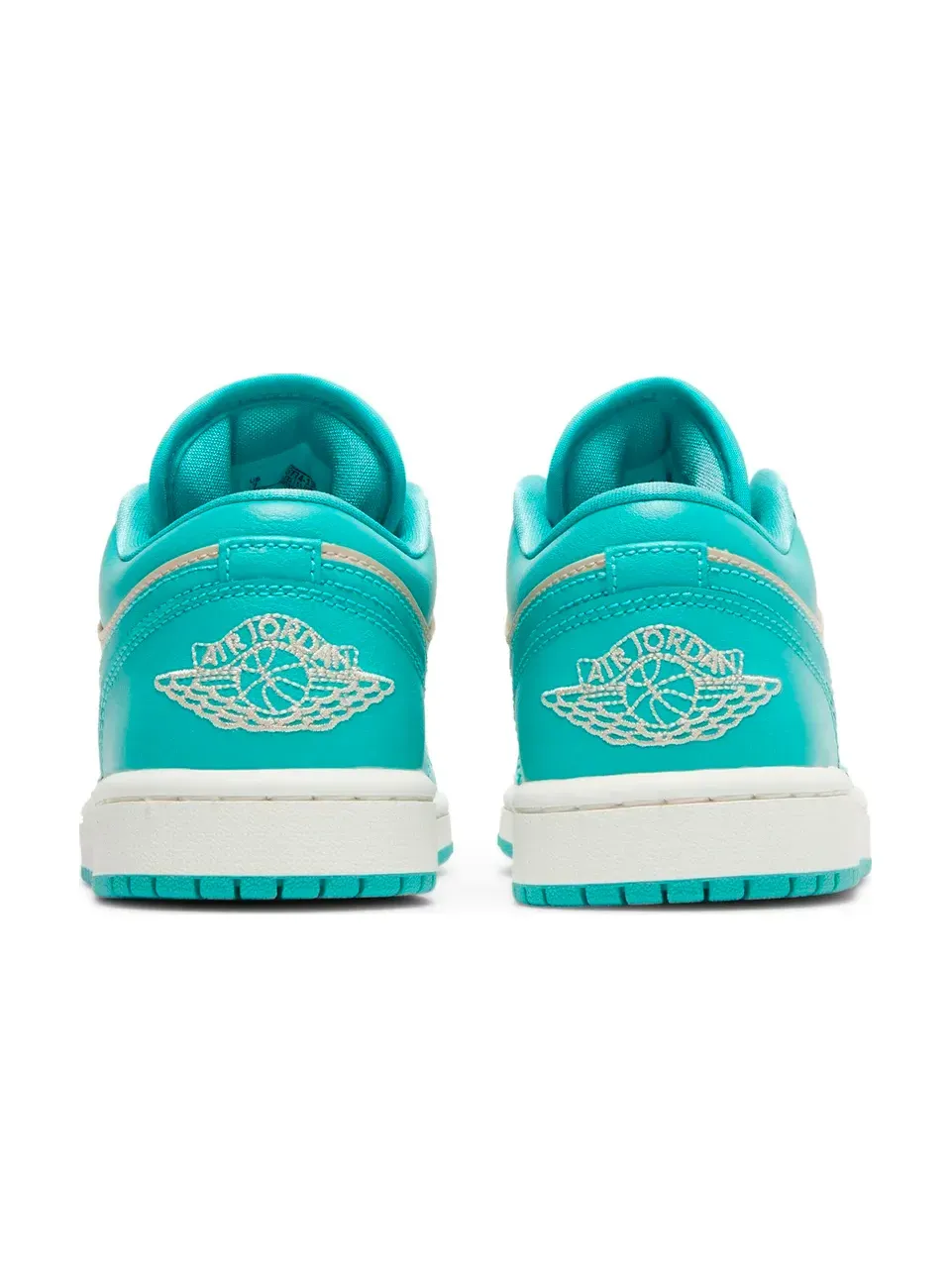 Air Jordan 1 Low Tropical Teal Sandy Beige фото