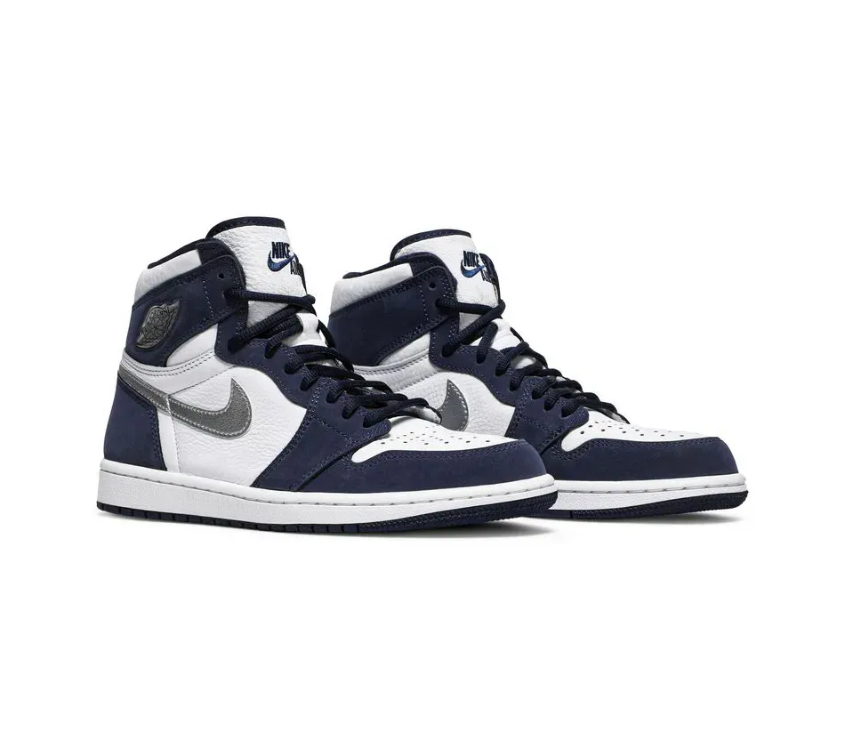 Air Jordan 1 High 1 Retro High COJP Midnight Navy (2020) фото