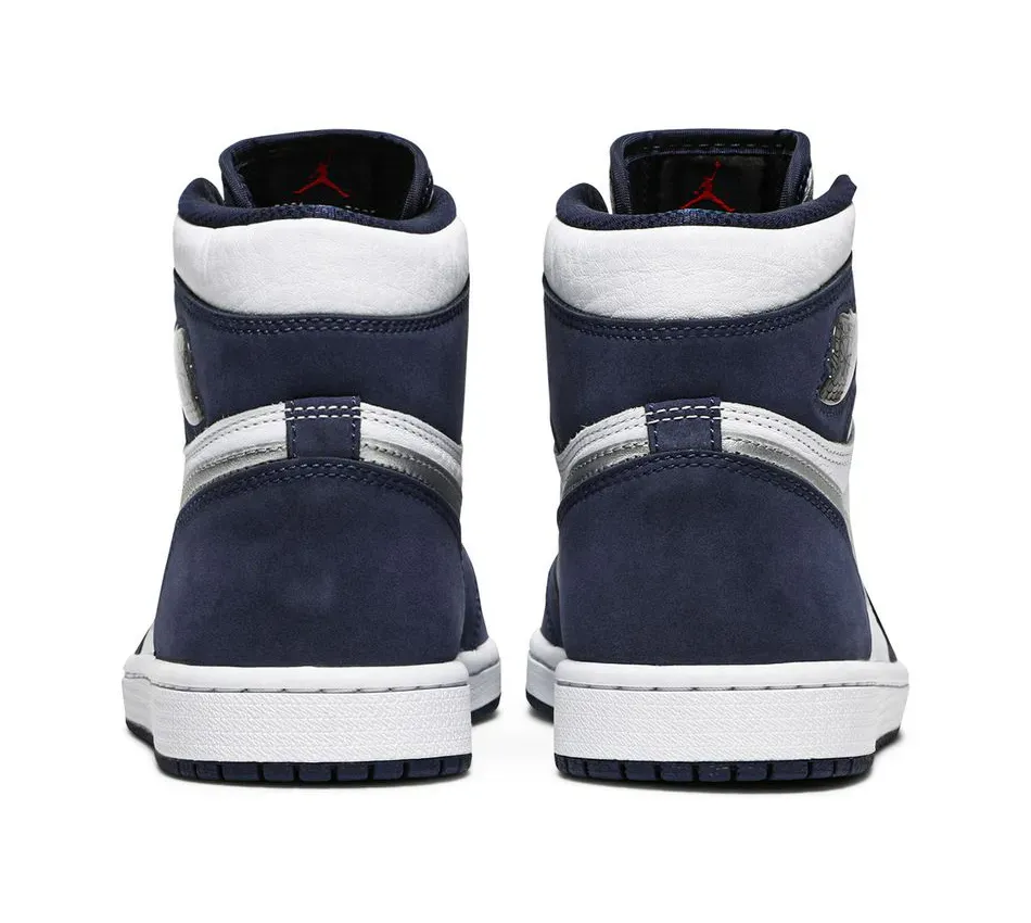 Air Jordan 1 High 1 Retro High COJP Midnight Navy (2020) фото