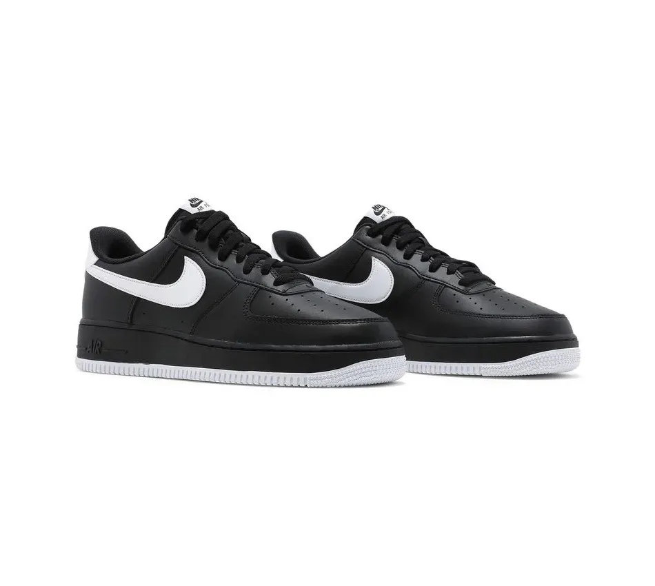 Air Force 1 Low 07 Black White фото