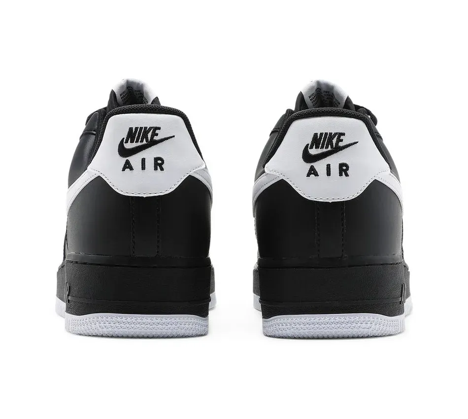 Air Force 1 Low 07 Black White фото