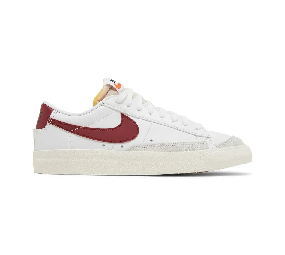 Кеды Nike Blazer Low'77 White Team Red (Белый) Унисекс