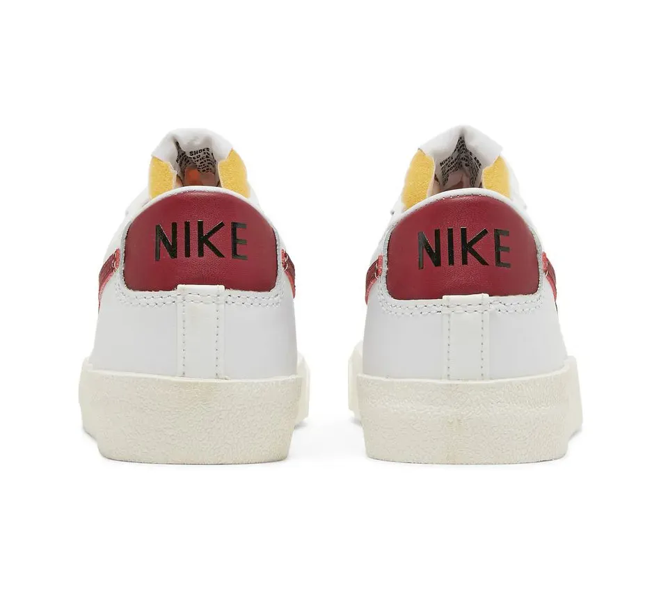 Blazer Low'77 White Team Red фото