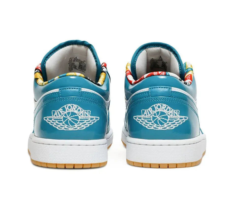 Air Jordan 1 Low SE "Barcelona" sneakers фото