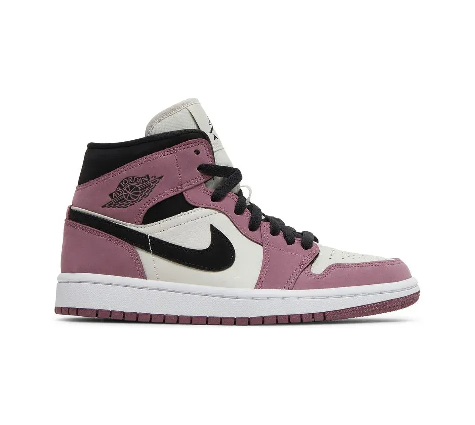 Jordan Air Jordan 1 Mid Se Vintage Basketball Sneakers Женские Розовый