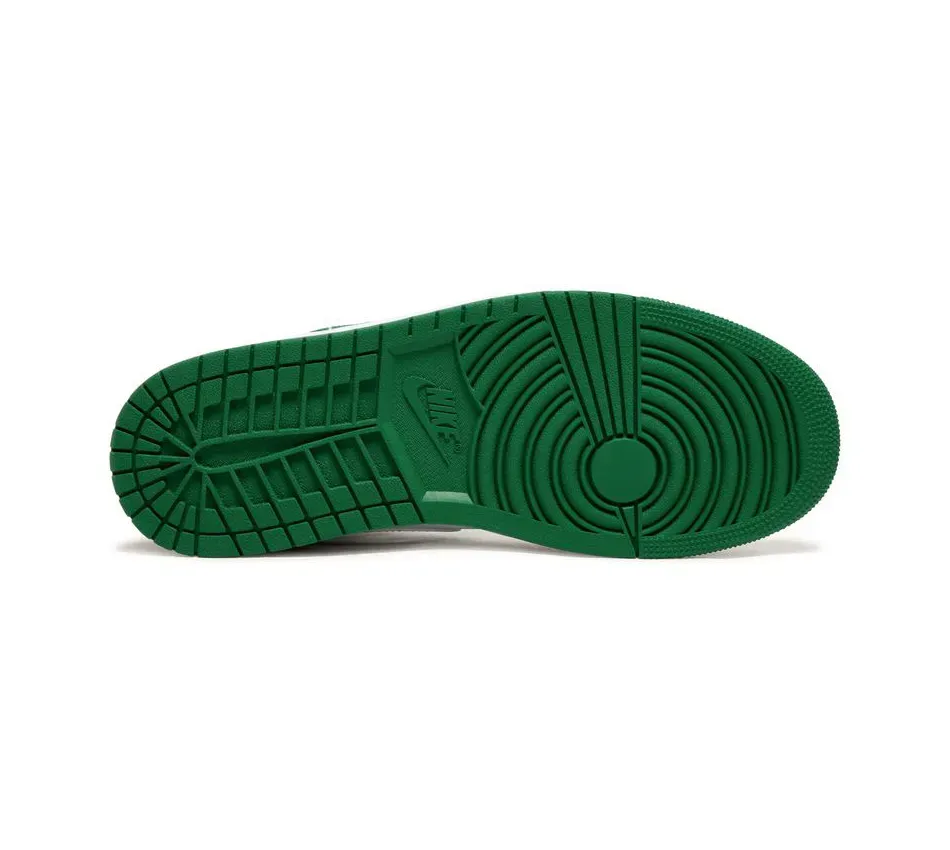 Air Jordan 1 Mid SE Grey Pine Green фото