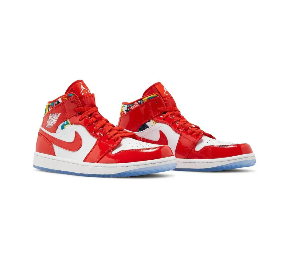 Air Jordan 1 Mid SE Barcelona Sweater фото