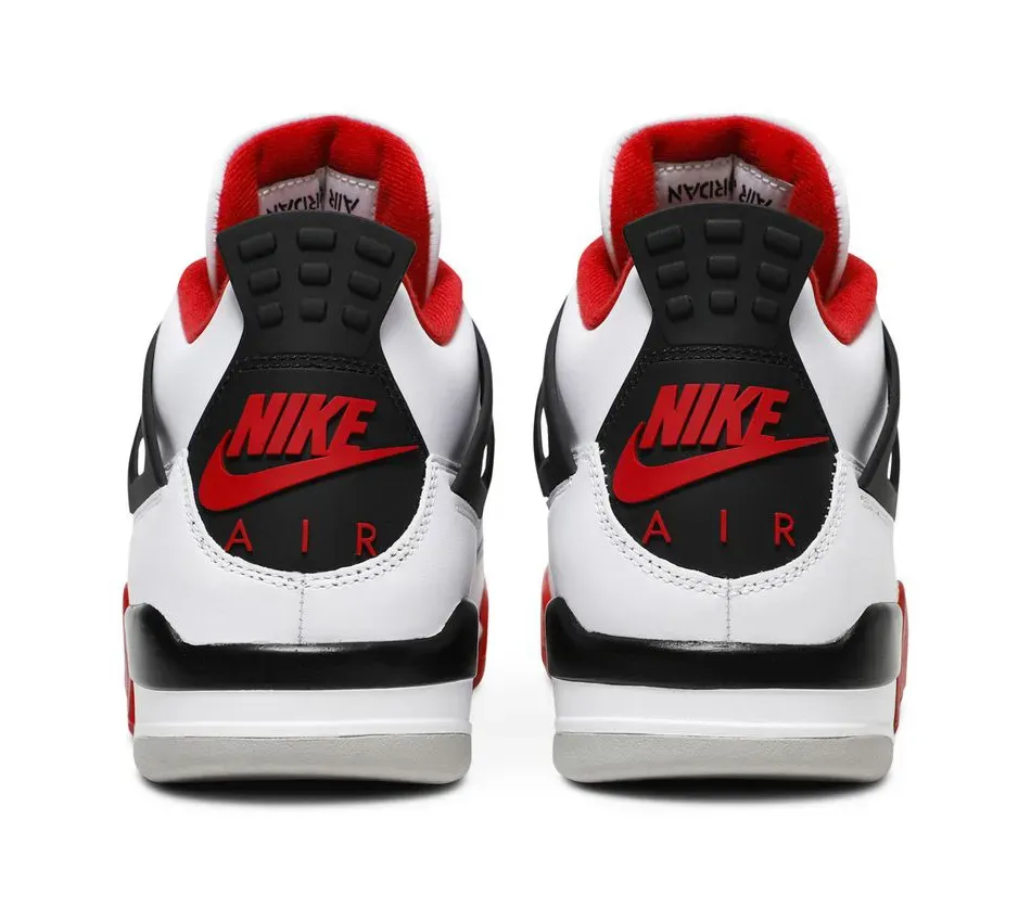 Air Jordan 4 Fire Red 2020 фото