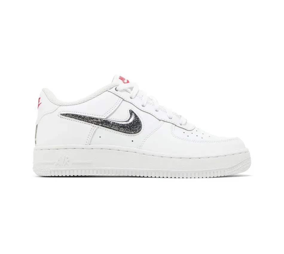 Air Force 1 Low LV8 GS White Black фото