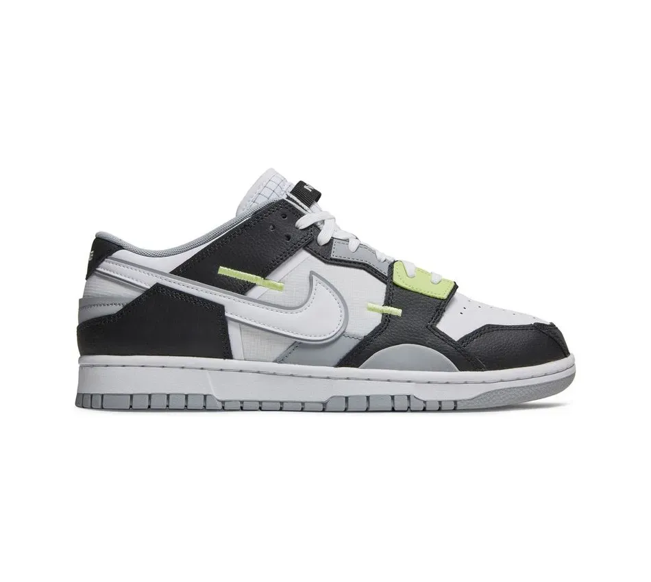 Dunk Low Dunk Scrap Wolf Grey Light Lemon Twist фото