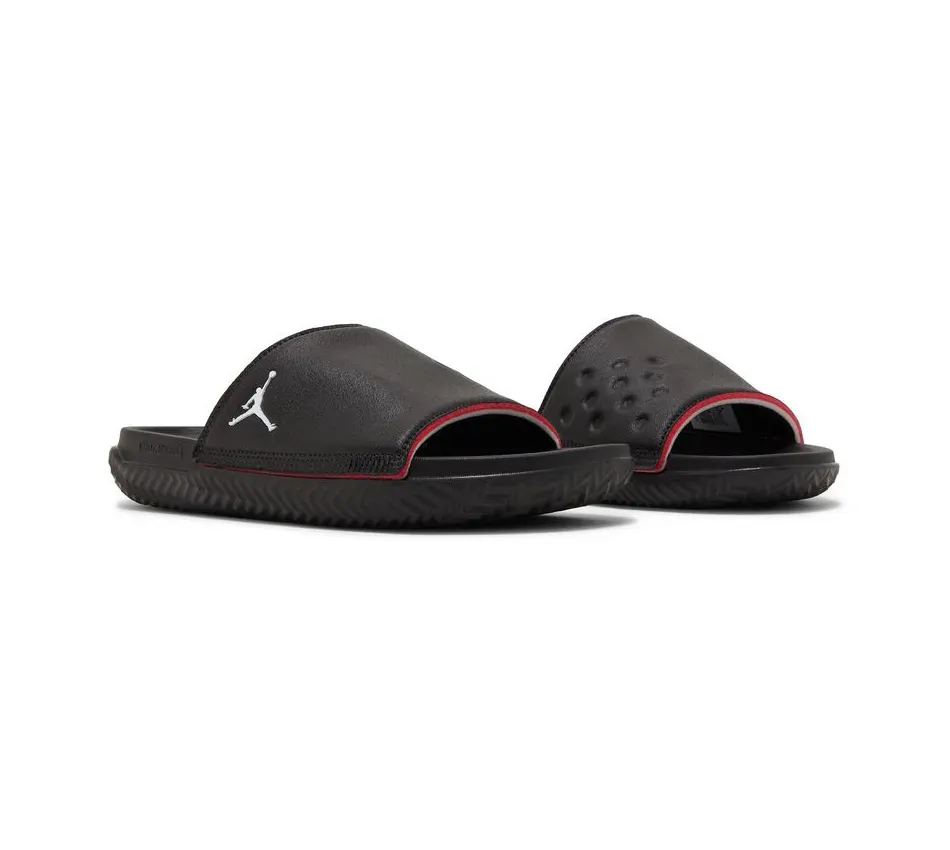 Jordan Play Slide Black University Red
