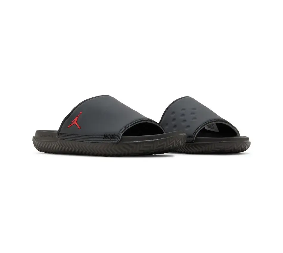 Jordan Play Slide Anthracite University Red