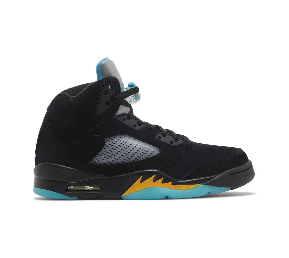 Высокие кроссовки Air Jordan Air Jordan 5 Retro Aqua (Чёрный) Мужской