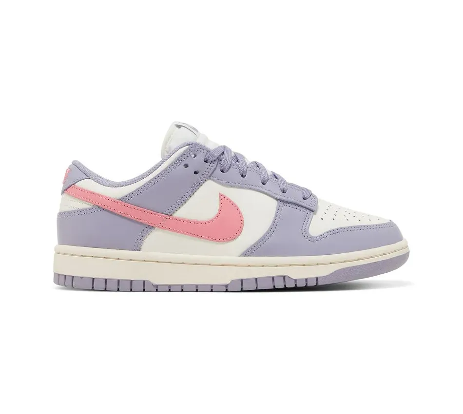 Nike Dunk 'Indigo Haze' Low Top Skateboard Women's Sneakers Фиолетовый Белый Розовый