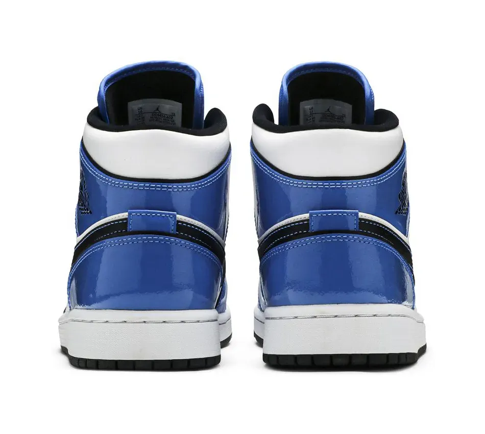 Air Jordan 1 Mid Signal Blue фото